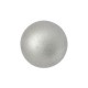 Les perles par Puca® Cabochon 14 mm - Silver allu mat 00030/01700